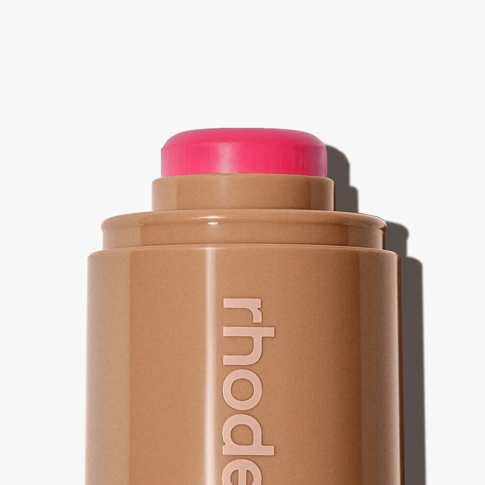new in box rhode skin pocket blush in juice box - hot pink